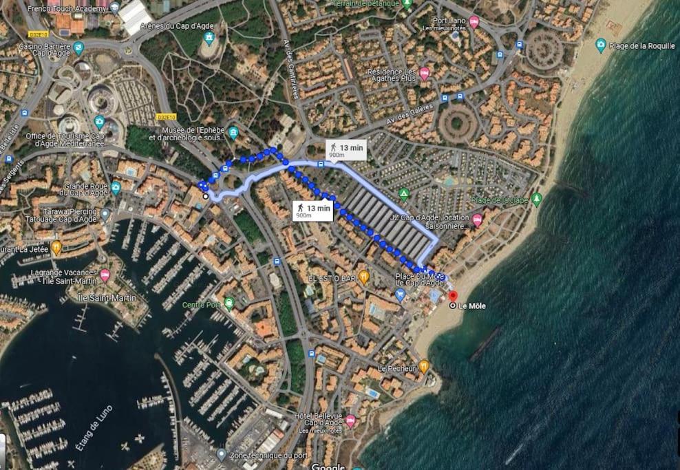 Studio Centre Port, Cap D'Агде Екстериор снимка